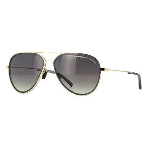 New PORSCHE DESIGN Gold Aviator P8691 B Sunglasses Women